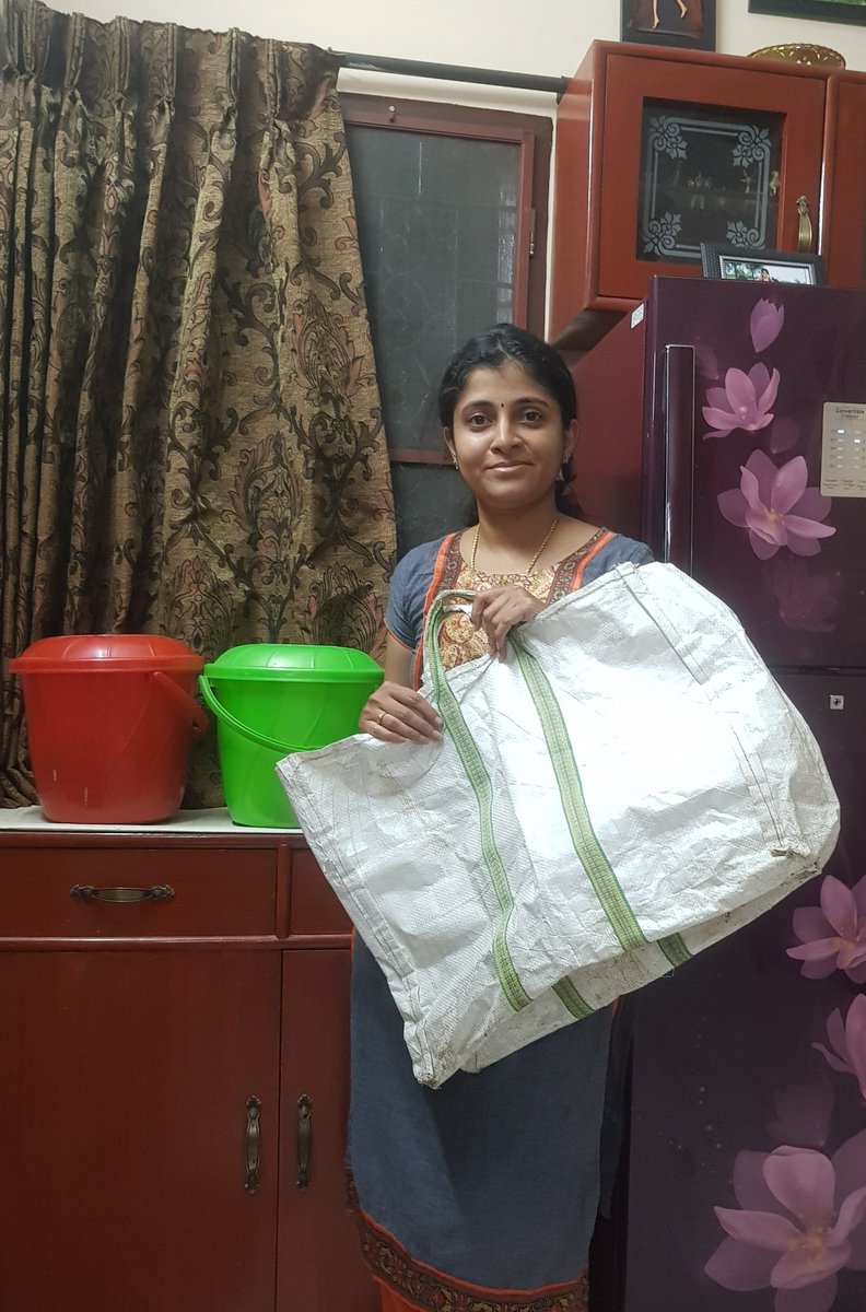 JananiJagan's tweet photo. Proudly accepting the #trashitright challenge!
I segregate my waste.
I further challenge @dipika_bajpai
@ParveenKaswan
@anandmahindra @Tej_AnanthKumar @narendramodi to accept the challenge.
@NammaOoru
#TrashItRight #NammaOoru #nof #GreenChennai2020 #SwachhBharat #LessToLandfill https://t.co/82JTlhunLn