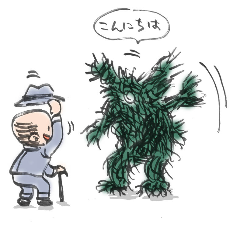こんにちワイアール星人。

(怪獣原型師さん達は大変だろうなと思った次第) 