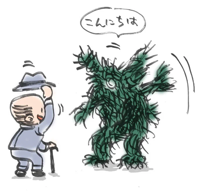 こんにちワイアール星人。

(怪獣原型師さん達は大変だろうなと思った次第) 