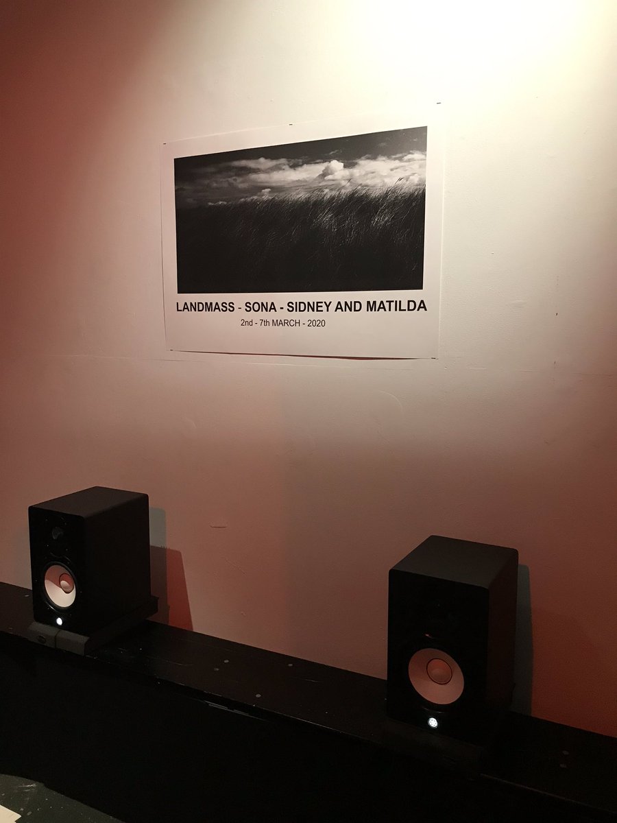 Skylarks and standing stones: check out <a href="/SONAwomen/">SONA</a>’s Landmass exhibition and sound installation, drawing on the landscape of Orkney. Continues 10am - 4pm today at <a href="/sidneymatilda/">sidneyandmatilda</a>. Supported by <a href="/ace_national/">Arts Council England</a> as part of the YSWN Amplify programme