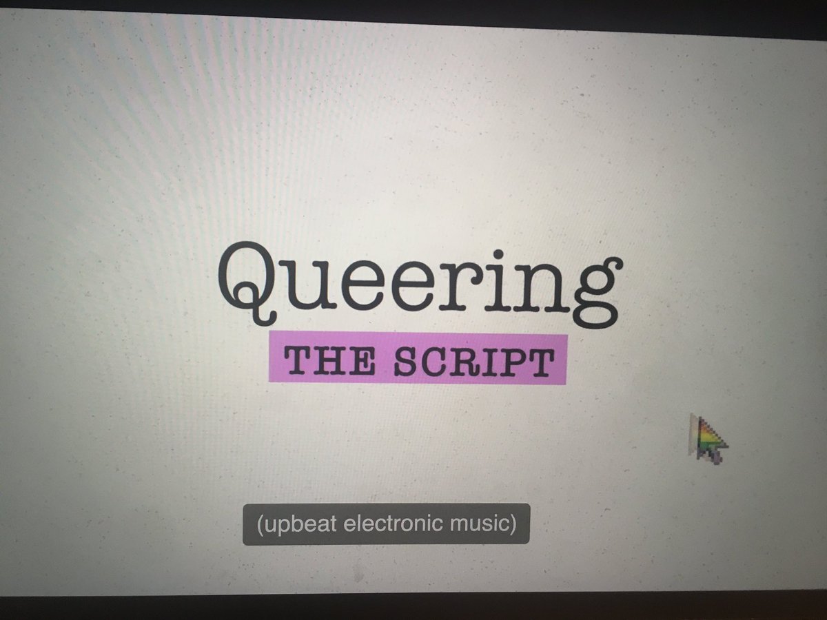coveredcolours's tweet image. Finally watched #QueeringTheScript... that film was quite the journey!! As a lesbian, it’s incredibly meaningful to see a documentary on LGBTQ+ representation in the media. I’m emotional thinking about how far we still have to go but also the “stepping stones” we’ve achieved 🌈❤️