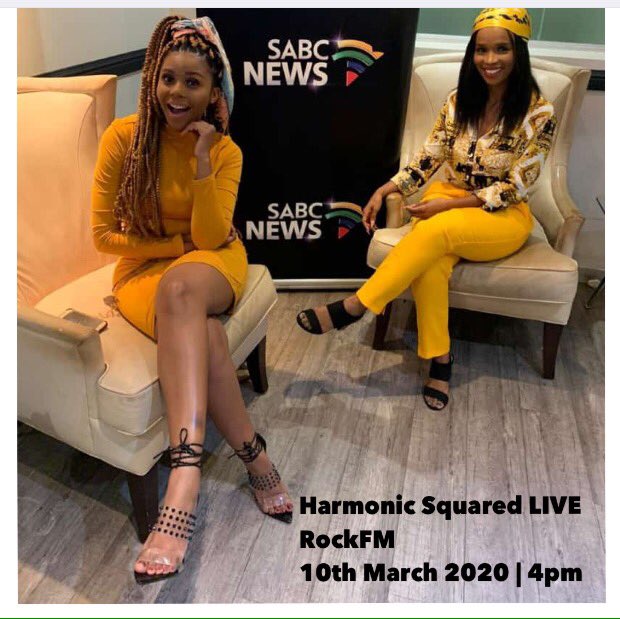 harmonicSquared's tweet photo. Catch Harmonic Squared LIVE at @rockfm   with LFOZA at 4pm 10th March 2020 

#BossLadyEP 🇿🇦x🇺🇸 🙏 https://t.co/BO8ot8q5OE