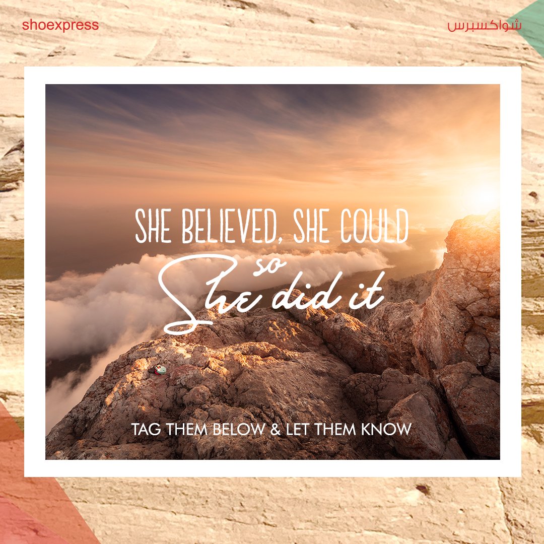 shoexpress_mena's tweet photo. Here's to strong women!
Let's celebrate International Women's Day by showing some love to the strong women in our lives. https://t.co/Z8ZpbW73E9