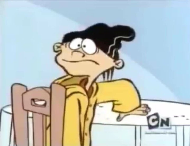 reactions on X: double d ed edd n eddy at table turned around concerned   / X