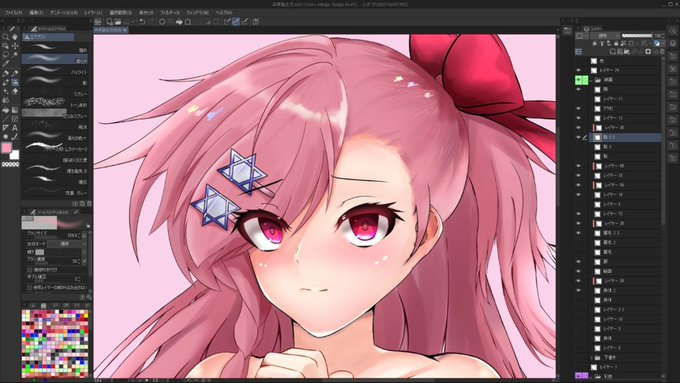 ライブでここまで進みました #今日のライブ進捗 https://t.co/2VnEi0cooS 