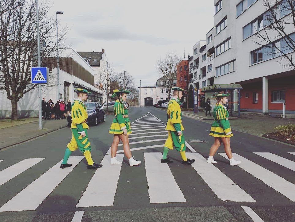 GroWeKa's tweet photo. Pontivy Road 🎵
#abbeyroad #beatles #wesseling #karneval #throwback #session2020 #meinwesseling https://t.co/15dVk5mKyX