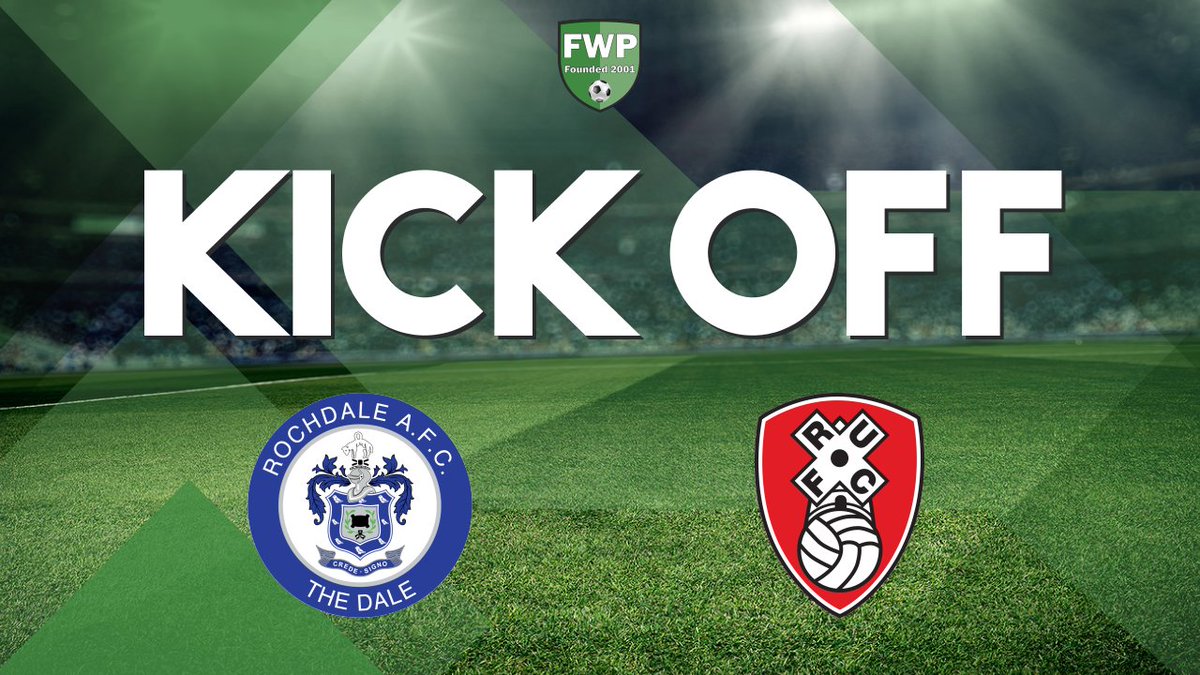 FWPRotherham's tweet photo. KICK-OFF: @FWPRochdale v @FWPRotherham https://t.co/Bg4YJ2O2bZ https://t.co/HIcz9Ql3UE