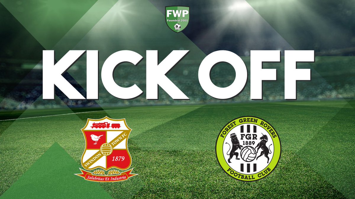FWPForestGreen's tweet photo. KICK-OFF: @FWPSwindonTown v @FWPForestGreen https://t.co/eZXFVV6wph https://t.co/aGkSFK3QsK