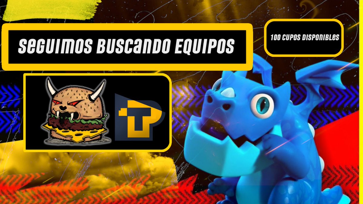 🏆 INSCRIPCIONES ABIERTAS 🏆
⚔️ 100 Cupos Disponibles ⚔️
• 🚨Eliminación directa🚨.
• Premio $10usd💵💎.
• 6 meses de Liga 🍔🧀.
• La Liga Comienza en Junio de 2020💎.
Más Información al MD para Cumplir☑️ los Requisitos📩.
Seguimos Buscando Equipos por favor únete a la Liga☑️