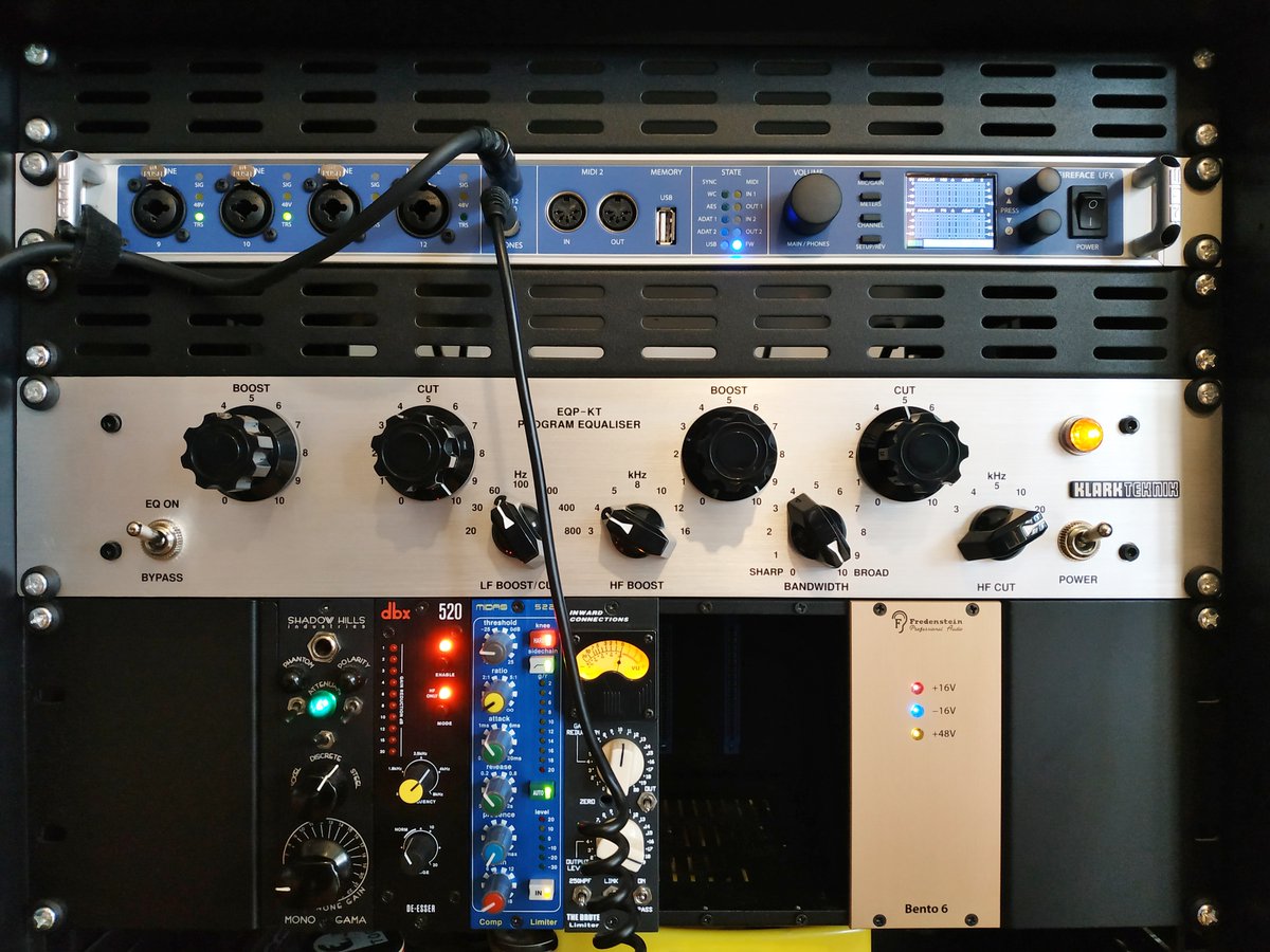 Studio_Nobilis's tweet photo. Encore une belle journée au STUDIO NOBILIS !
https://t.co/aPiS1fU0TE #Musique #production #SoundEngineer #Studio #Gradignan #pop #rock #folk #chanson #mixage #enregistrement #klarkteknik #eqpkt #dbx520 #midas522 #fredensteinaudio #inwardconnections #shadowhillsindustries #France https://t.co/uCpAdxPOTK