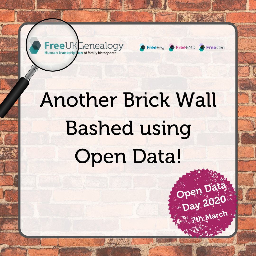 FreeUKGen's tweet photo. #OpenDataDay Genealothon Success! Mary Donnelly's mother's maiden name was found on the GRO website, and she was potentailly located living with her father on the #FreeCEN 1861 census after a possible mistransciption made her difficult to pin down. #ODD2020 https://t.co/EGl8tajzP3