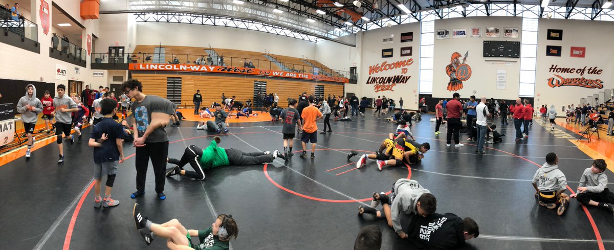 The world of middle school wrestling! <a href="/AHSD25South/">South Middle School</a> is representing at 2020 IESA Sectionals. Excited &amp; nervous all at the same time! Thankful for our <a href="/ahsd25/">ArlingtonHeightsSD25</a> community for their help &amp; support to get us here!