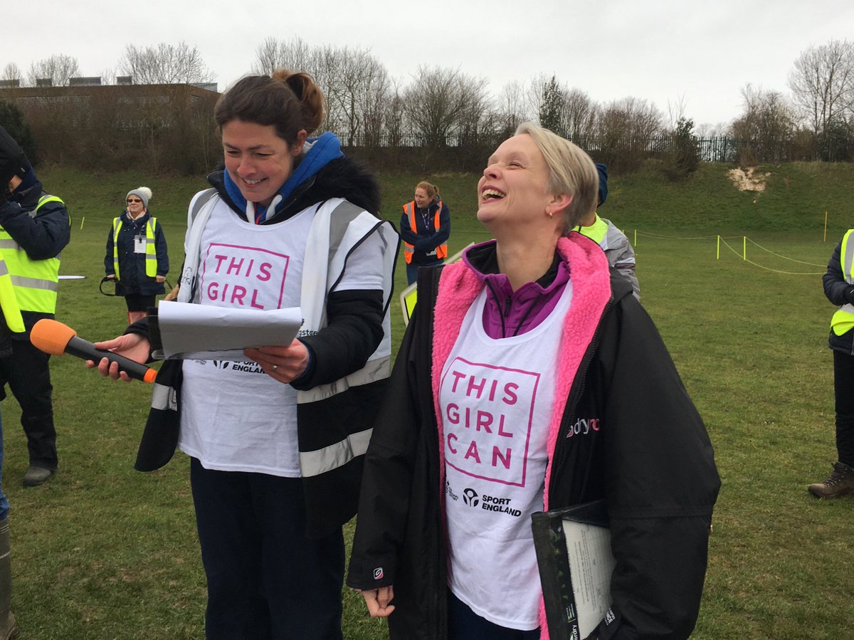 Today we had 5️⃣6️⃣4️⃣ people taking part in our #IWDparkrun with RD <a href="/FrankieW7/">Frankie W</a> and sidekick Lisa clearly enjoying themselves! #loveparkrun <a href="/parkrunuk/">parkrun UK</a>