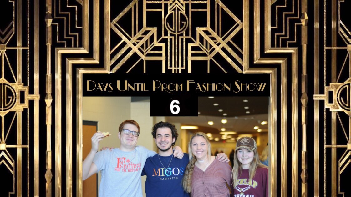 mrs_ryon's tweet photo. Only 6 days till our 30th annual prom fashion show!! come see @legate_sam , @payton , @emmaathomasss16 &amp; @Jimmyvespa1 all proceeds go to the Dream Center of Peoria! ticket are $2.00 we will be selling them at lunch &amp; now the doors! https://t.co/ISMdgr2AbT