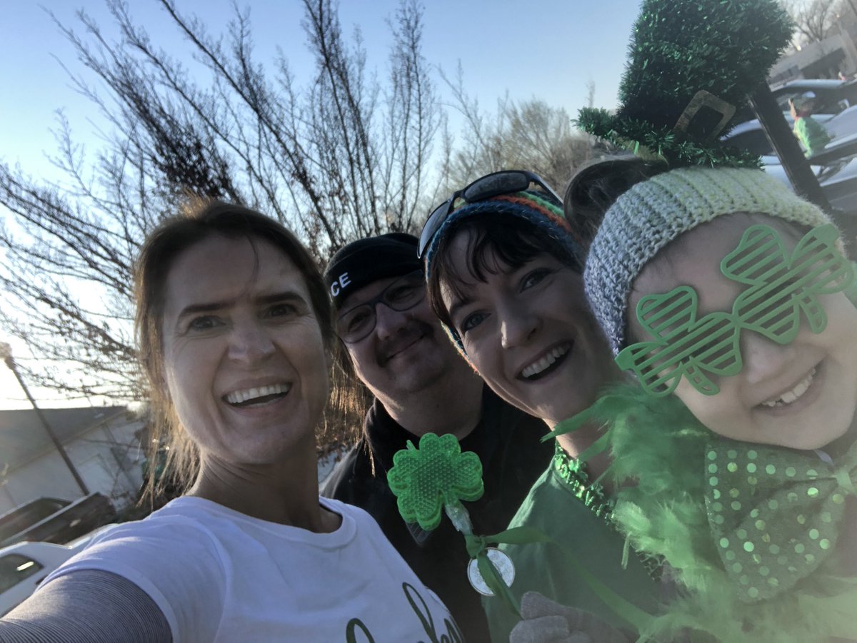 LS_Funderburk's tweet photo. We froze our shamrocks off, but we did it! ☘️🥶☘️ #luckotheIrish #luckyleprechaun #HEALKC #Healthyeatingactiveliving #runthistown #moveyourbody @dwtncamdensc @IrishFestCamden https://t.co/3wtHdmi3vL