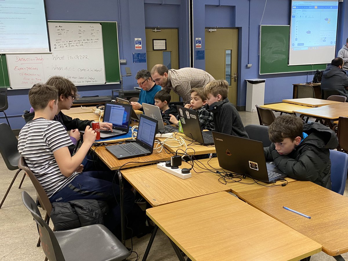 CoderdojoLim's tweet image. We’re coding #Scratch, #Java and #Robocode using #java at our #CoderDojo session today