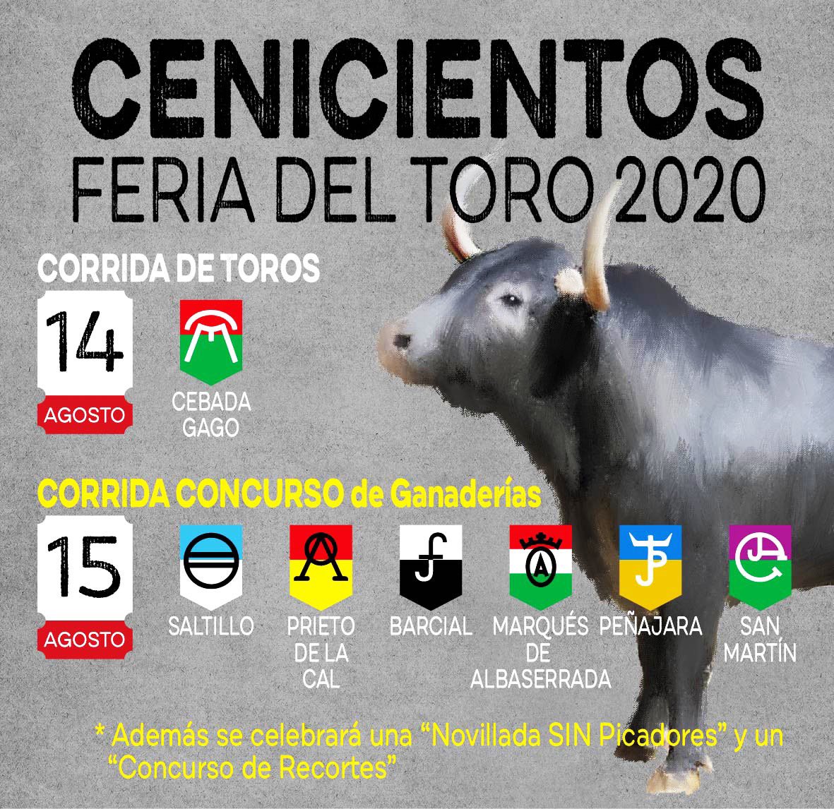 BurladeroJoveen's tweet photo. Un día menos para la feria de CENICIENTOS 2020.
Ojo el FERION que se nos viene por delante. Que maravilla, que grandeza.
Su majestad el TORO-TORO.
¡ILUSIÓN! https://t.co/dLZsqRqIQT
