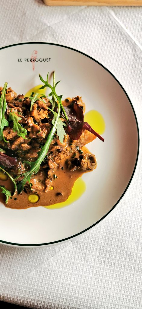 Grand bit of lunch at <a href="/leperroquet_dub/">Le Perroquet Dublin</a> today