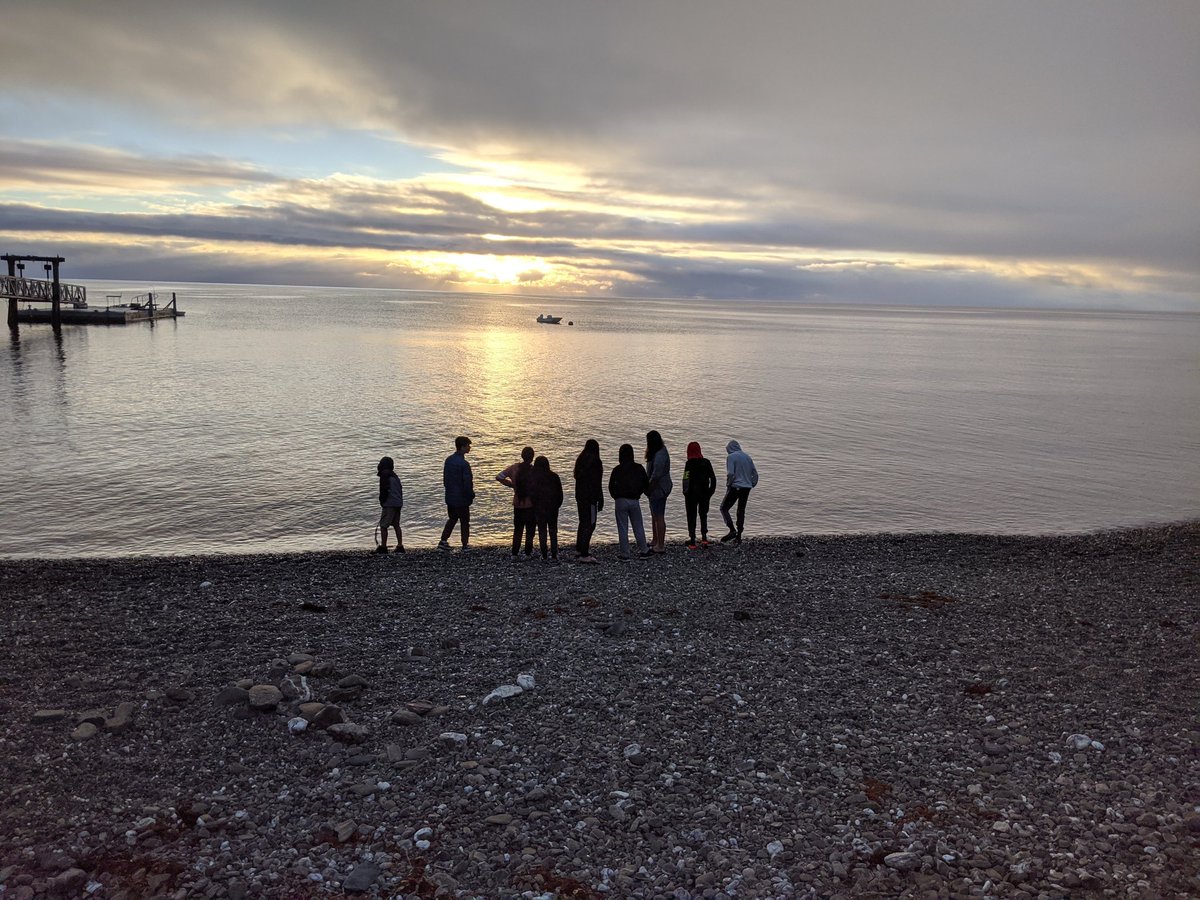 BladhScience's tweet photo. Rise and shine! The students were up bright and early. We didn't have to get up until 7 but many were up to see the sun rise. They got a good night's sleep. I was up during the night to make sure they were not. Lol! https://t.co/hZkzsTXIXk