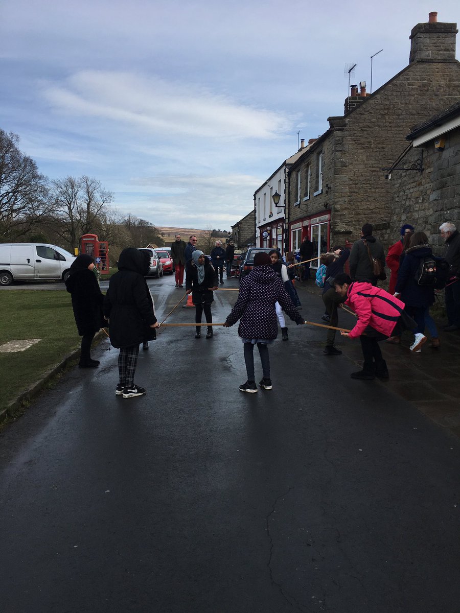 SurridgeR's tweet photo. Thank you to @PloughStots for hosting a great day. A very proud @BWA_Sheffield had a fantastic time dancing around the village (especially Hogsmeade station!) and loved the competition. #weareastrea https://t.co/bq2vSSBzjs