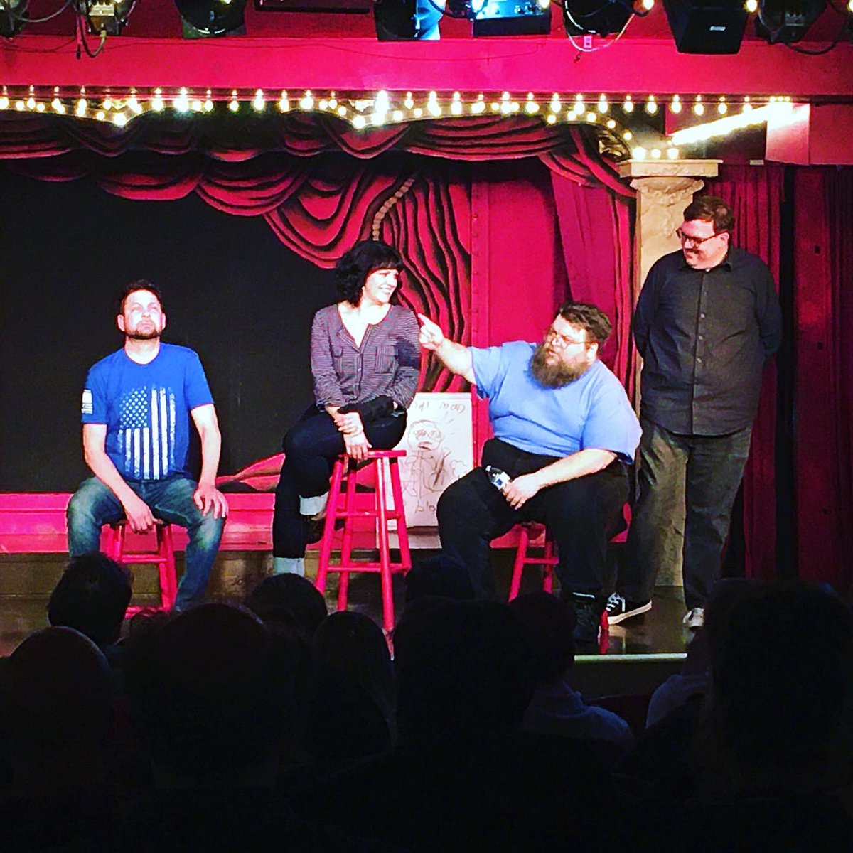 bestmagicshow's tweet image. Erik went to the Gatlinburg Improv Festival last night.

They do it every year at Sweet Fanny Adams Theatre and it’s a good chance to see some great improv comedy.

#gatlinburg