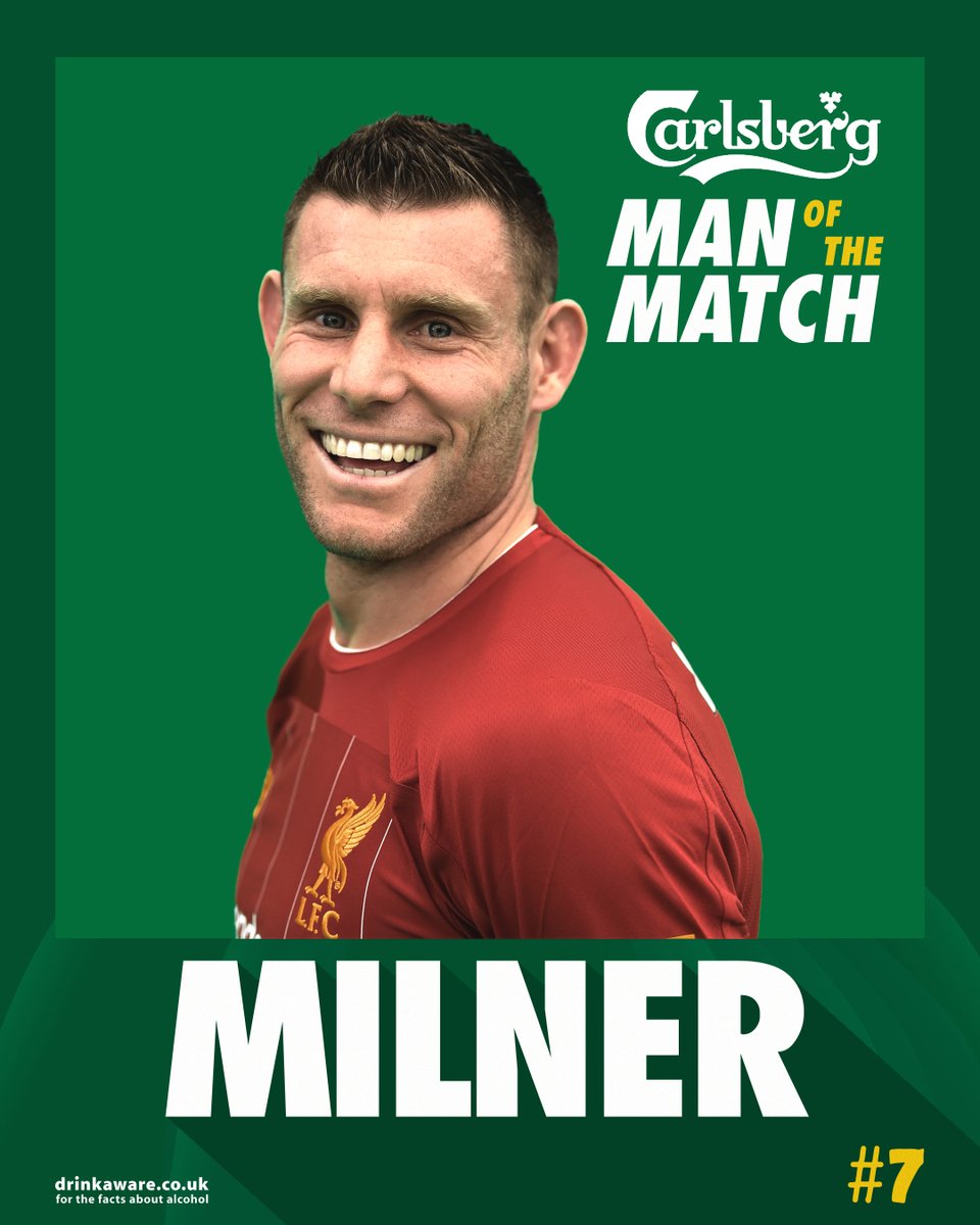 Pure class ❤️

Today's <a href="/carlsberg/">Carlsberg</a> Man of the Match, <a href="/JamesMilner/">James Milner</a> 👏