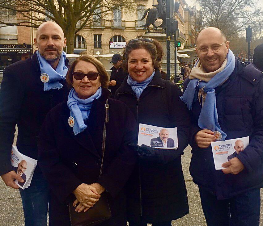 [Toulouse] 7 mars 2020 • <a href="/Tlse_BelleForte/">Toulouse Belle & Forte</a> au marché Cristal ce matin. Discussions, échanges et rencontres de nos sympathisants avec les Toulousaines et les Toulousains ! Le 15 mars 2020, votez / votons <a href="/Franck_Biasotto/">Franck Biasotto</a> #Municipales2020