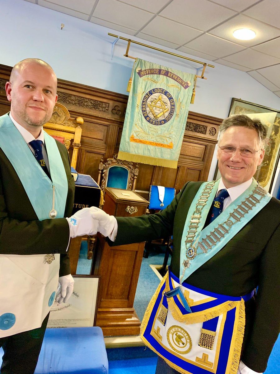 WM Simon Gartside passed Bro Mike Ireland and a great time had by all. ⁦<a href="/BerksPGL/">Berkshire Freemasons</a>⁩