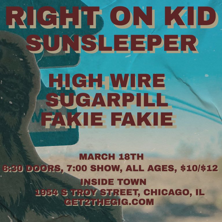 Do people look at Twitter this early on weekends? I have no idea but hey look these are shows we have coming up and they all have tickets available at get2thegig.com 🥳