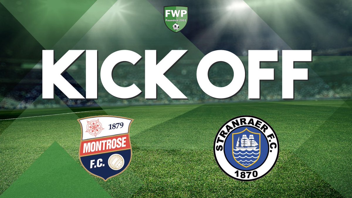 FWPMontrose's tweet photo. KICK-OFF: @FWPMontrose v @FWPStranraer https://t.co/SdpmVgr2Ez https://t.co/kHdbPE3fhu