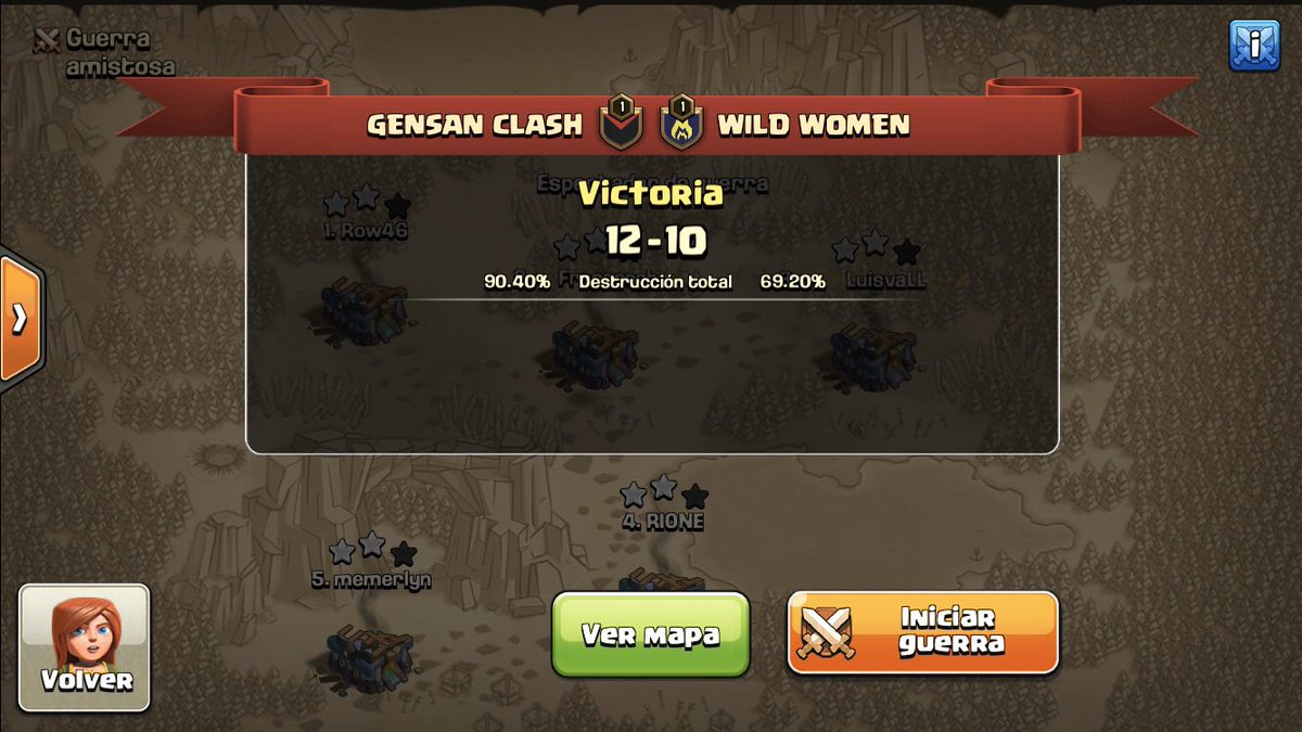 Tercera Ronda <a href="/ClashGensan/">GENSAN CLASH</a> 12-10 <a href="/WildWomen20/">WildWomen</a> gran batalla <a href="/MwtTournament/">MWT.Tournament</a>