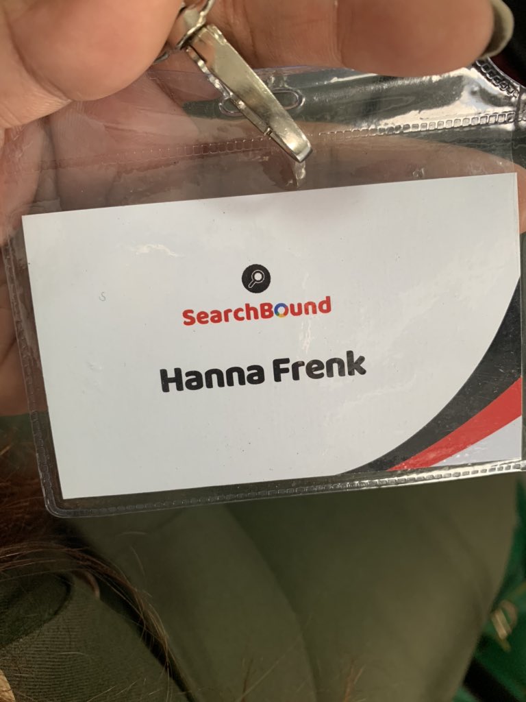 Hanna_frenk's tweet photo. Here i am😁 #SearchBound event @CIIEIndia https://t.co/x7usnCFqk0