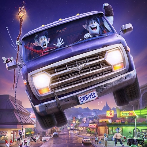 Nýjasta teiknimyndin frá Disney, Áfram, er sýnd í Bíóhúsinu í dag kl. 11, 13, 15:20 og 17:40 😊Miðasala á biohusid.is 🎟