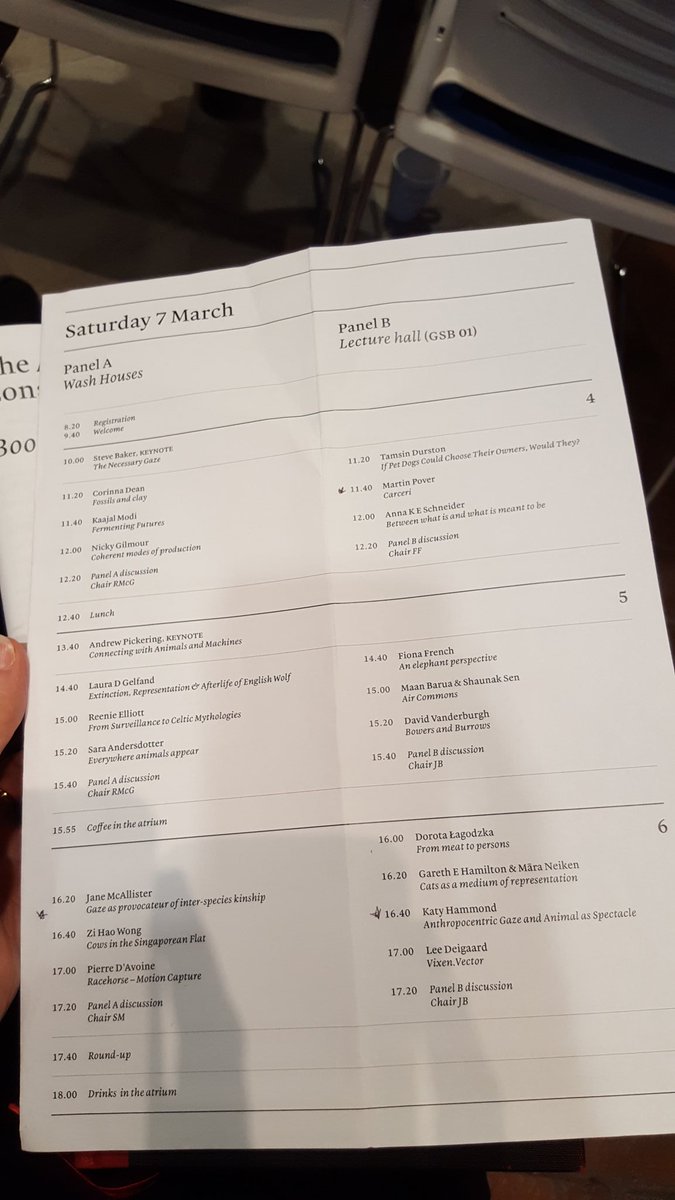 Dr_andersdotter's tweet image. Day two of The Animal Gaze Constructed symposium at @TheCassArt @LondonMetUni kicked off with a great keynote by Steve Baker - looking forward presenting my paper this afternoon
@RosieMcG_ #animalgazeconstructed #animalgaze #symposium #research #practicebasedresearch #art #animal