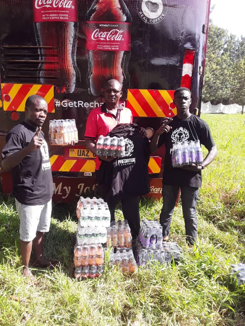 CocaColaBevUg's tweet photo. No excuse to get thirsty, the drinks to #GetRecharged are in plenty courtesy of Coca-Cola. 
#JinjaRally #TasteTheFeeling https://t.co/x8MobWglCF