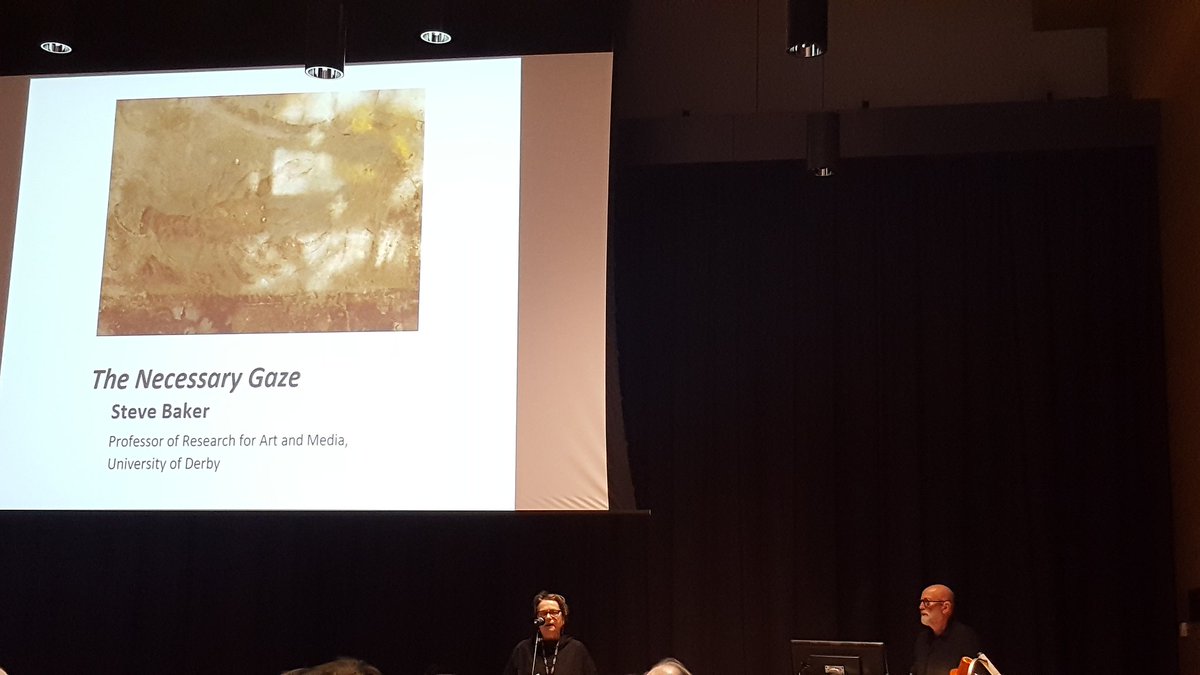 Dr_andersdotter's tweet image. Day two of The Animal Gaze Constructed symposium at @TheCassArt @LondonMetUni kicked off with a great keynote by Steve Baker - looking forward presenting my paper this afternoon
@RosieMcG_ #animalgazeconstructed #animalgaze #symposium #research #practicebasedresearch #art #animal