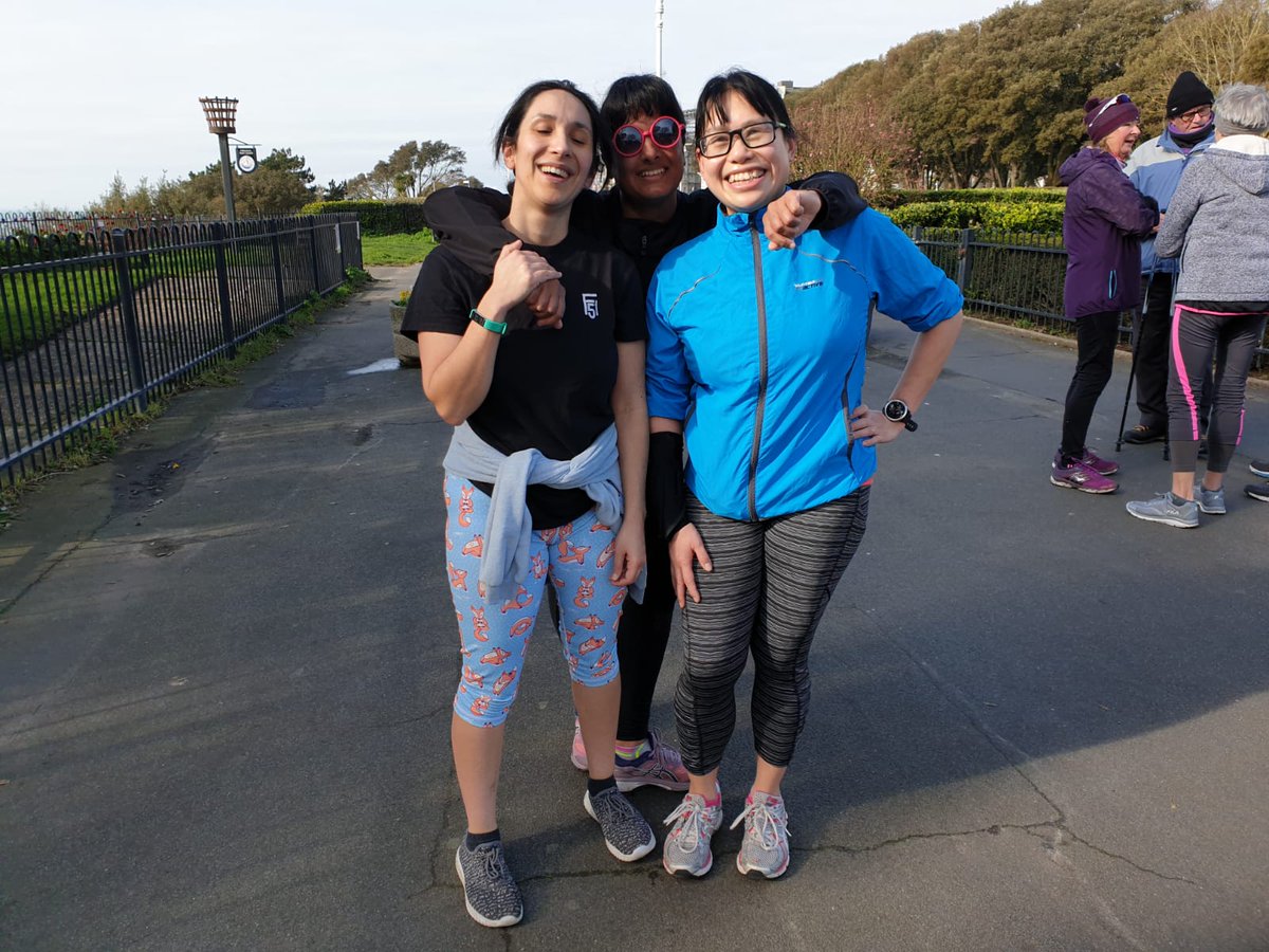 runtheworldltd's tweet photo. A brilliant #IWD2020 @parkrun this morning! So amazing to see so many people turn up to celebrate and walk/jog/run. Who’s up for joining me next week?! #folkestone. https://t.co/ku9VoSs3pX