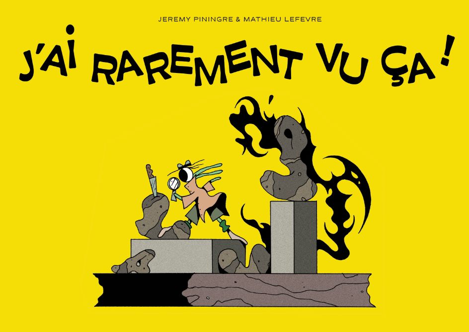 En librairie désormais, la nouvelle BD de mon grand fils Jérémy...
Je dis "chef d'œuvre", et tu dis que je ne serais pas objectif ?