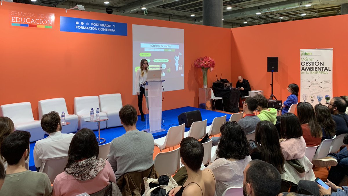 foropostgrado's tweet photo. Mucha expectación en la jornada ‘Especialización y posicionamiento: puentes hacia el empleo en el sector #medioambiente’, organizada por @ISMedioambiente y @COAMBM en #ForodePostgrado2020.
📍 Pabellón 14
🌐 @feriademadrid
#️⃣ #SED2020 https://t.co/WEtVYZHfmo