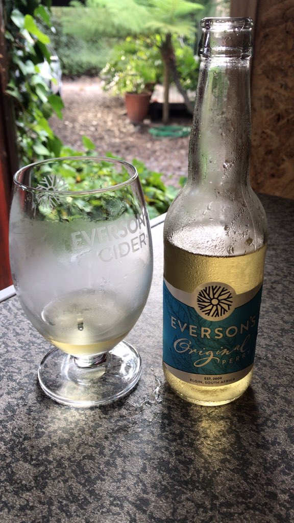 New original Perry label Everson’s Cider