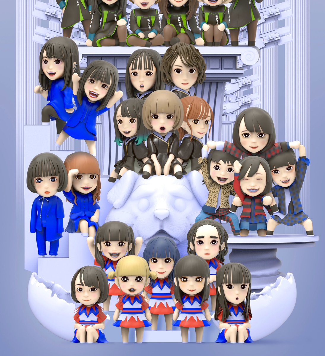 shirataki2223's tweet photo. WACK FUCKiN’CG PARTY

（BiSH/GANG PARADE/EMPiRE/BiS/CARRY LOOSE/豆柴の大群/WAgg）

みんなで乗り越えられますように。 https://t.co/WqdbM6weG8