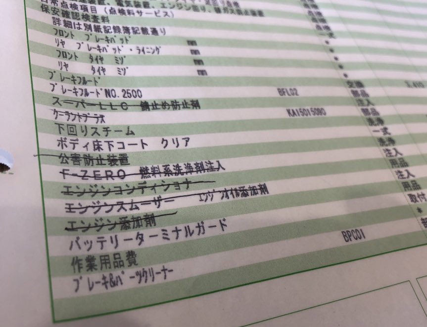 とあるクリエイターの二等兵 チョコリーフちゃん 無事帰ってきました 整備項目を最適化した結果 当初の見積もりの約半額で済みました 6万円以上安くなるんだから 電気自動車って こういう時 嬉しいですね 日産リーフ