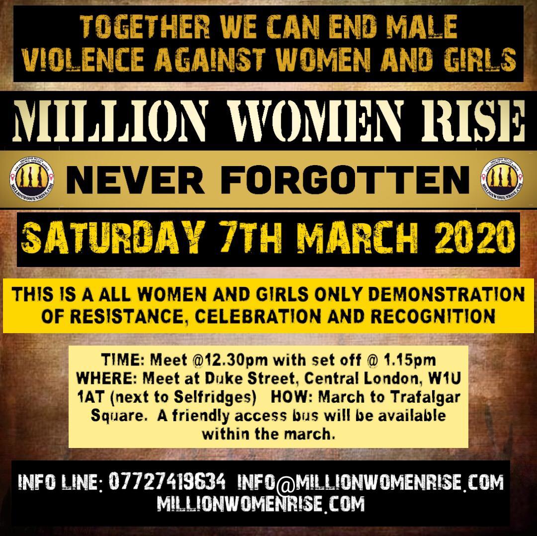 And still we rise.... 💖🙏🏽🌸

#MillionWomenRise #MWR2020
#NeverForgotten #InternationalWomenDay2020 #InternationalWomensDay
#WomensHistoryMonth
#WomensMarch