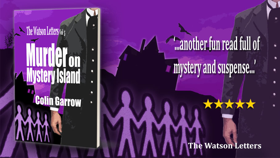 'The Watson Letters Vol 5: Murder on Mystery Island’ #sherlockholmes ‘...another fun read full of mystery and suspense...’ #thewatsonletters geni.us/OHeOdJ4 #IARTG
