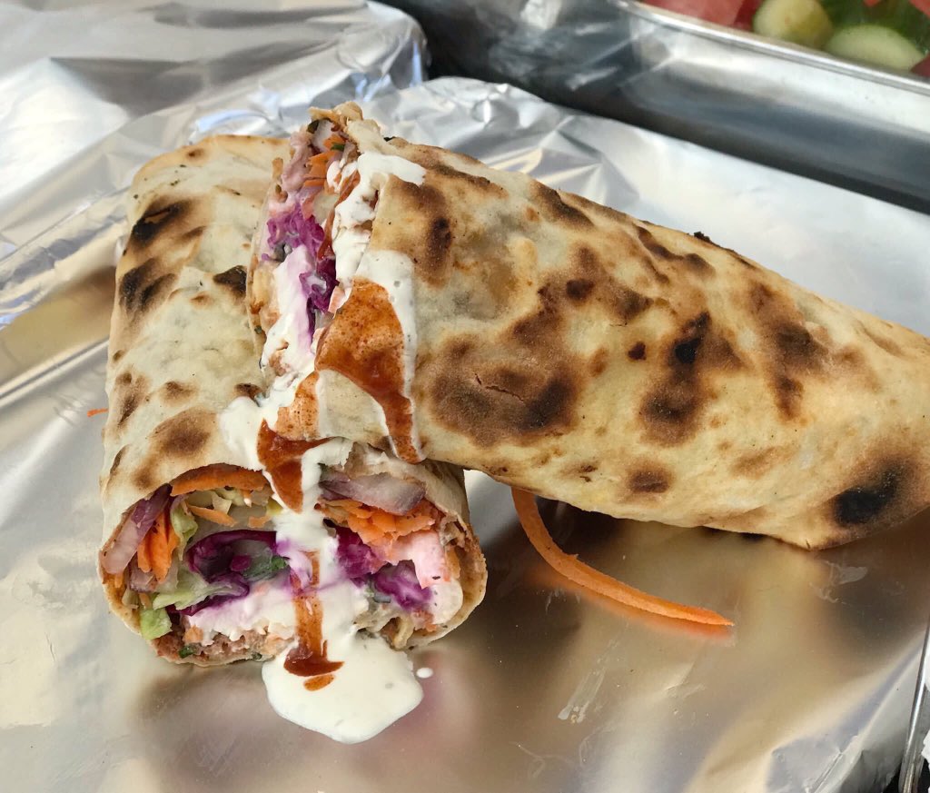 We have our eye on @ILahmacun‘s delicious authentic Turkish wraps for lunch today.