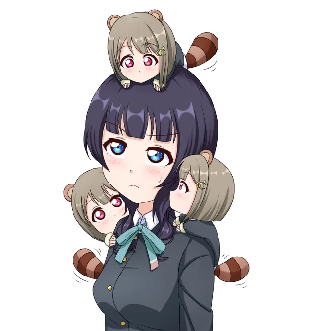 果林先輩とたぬかすたち 