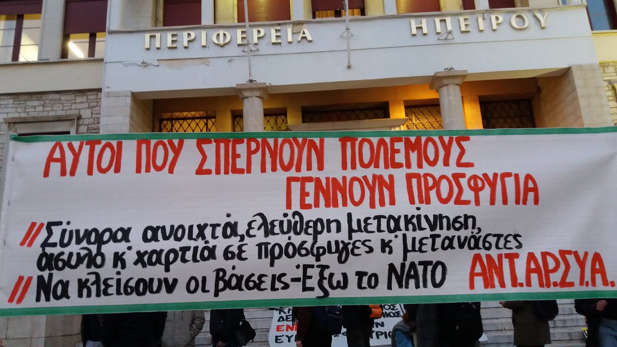 sstahulis1's tweet photo. Επί του πρακτέου η άθλια #EU_
ΦΡΟΥΡΙΟ επιχειρεί να αποστεί των ευθυνών της FRONTEX έναντι των Θυμάτων ΤΗΣ των ΠΟΛΈΜΩΝ της.Με το Ελληνική Κυβ+Κράτος της ελληνικης αστικης ταξης να αναλαμβάνει ρόλο Συνοριοφύλακα +Δεσμοφύλακα της EU επ'αμοιβή 700μύρια€ https://t.co/H1dXGKe0lI