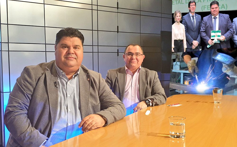 Reestructuración en #Airbus, carga de trabajo en #Navantia, parálisis del CFA, planes de Formación pendiente...  
Tras la distinción de la bandera de Andalucía,repasamos la actualidad del Sector Metal en Cádiz con el presidente y el secretario #FEMCA, Diego Chaves y José Muñoz