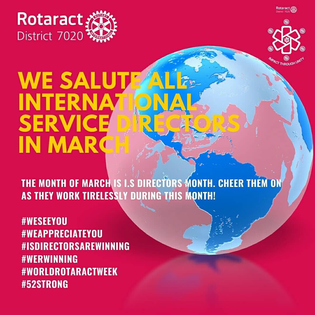 RotaractD7020's tweet photo. #ImpactThroughUnity
#RotaractImpact
#RotaractUnity
#RD7020Unite
#RD7020Unity
#RD7020Impact
#WaterIsLife7020
#HygieneMatters7020
#WorldRotaractWeek
#WeRWinning
#WRWUnite
#52Strong
#WRW52
#WRW7020 https://t.co/dIPB7ibRKZ