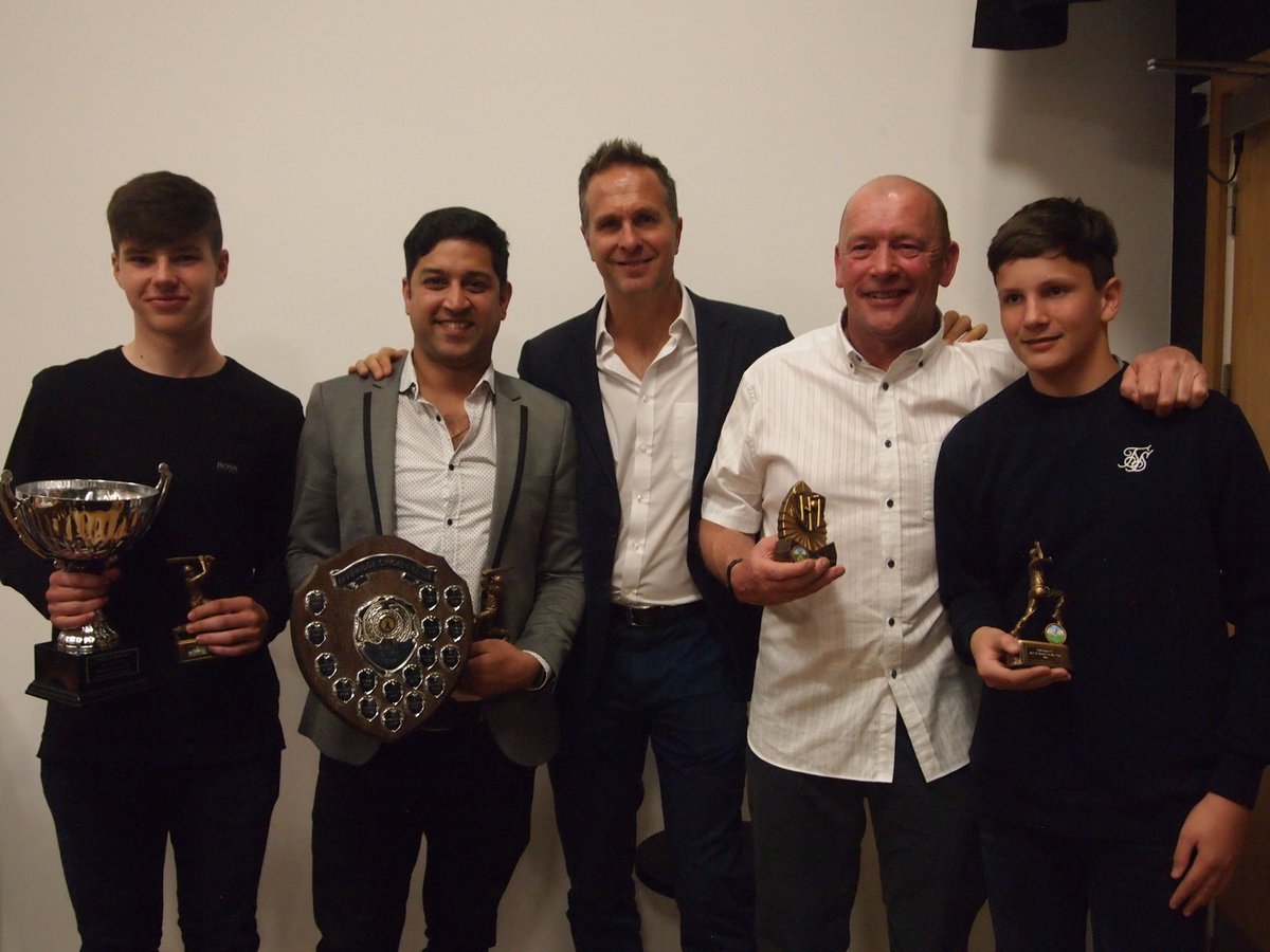 ivybridgecc's tweet photo. Massive thanks to @MichaelVaughan and @GalaEventsUK for a great evening on Wednesday night. We raised over £1000 just on the raffle and auction. Thanks to all who supported. Here are a few pictures from the evening. https://t.co/ha7P7Ksexo